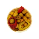 OLIVES AZUR - VERTES CASSEES PIMENTEES - 10KG